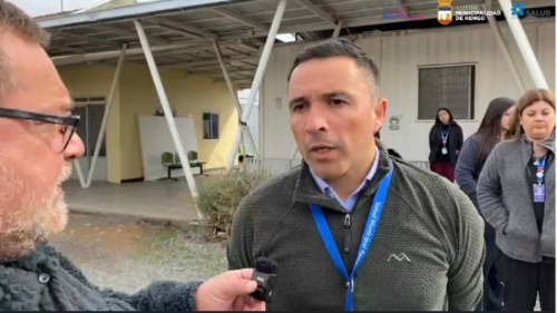 Punto de prensa por preocupación, por el aumento de enfermedades respiratorias.