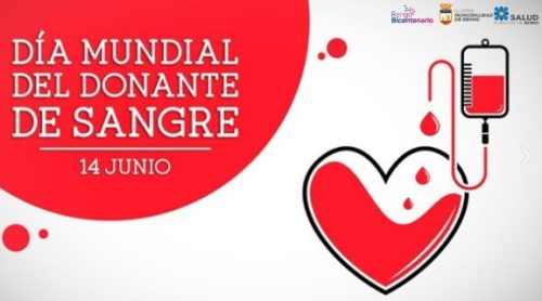 14 De Junio, Día Mundial del Donante de Sangre.