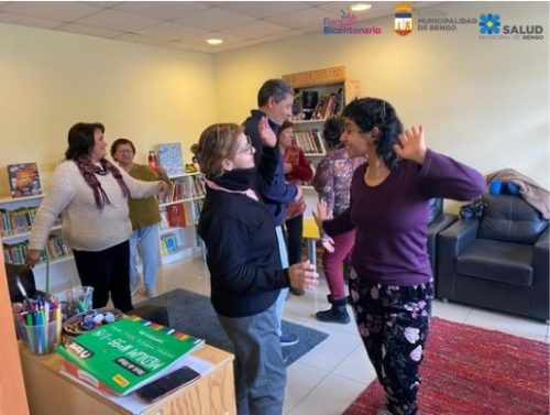 Actividad de Cuenta Cuentos, en la Biblioteca Municipal.