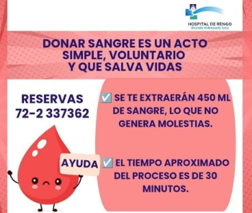 Campaña De Donación De Sangre.