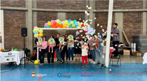 Olimpiada de Gateo en el CESFAM de Rosario.