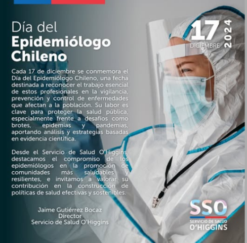Día Del Epidemiólogo Chileno.
