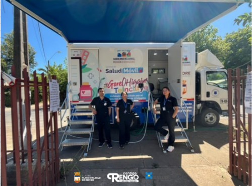 CESFAM en Terreno en la Villa del Cóbil.