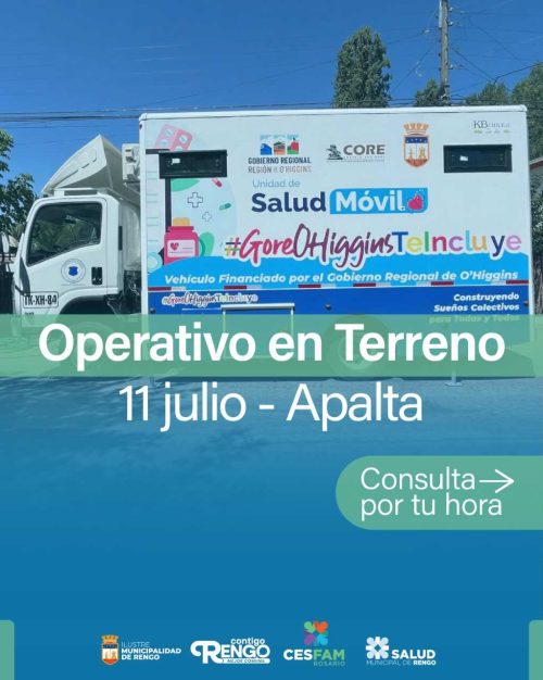 Clínica Móvil en Sector Apalta.