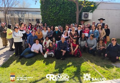 Celebración de Fiestas Patrias con los Adultos Mayores.