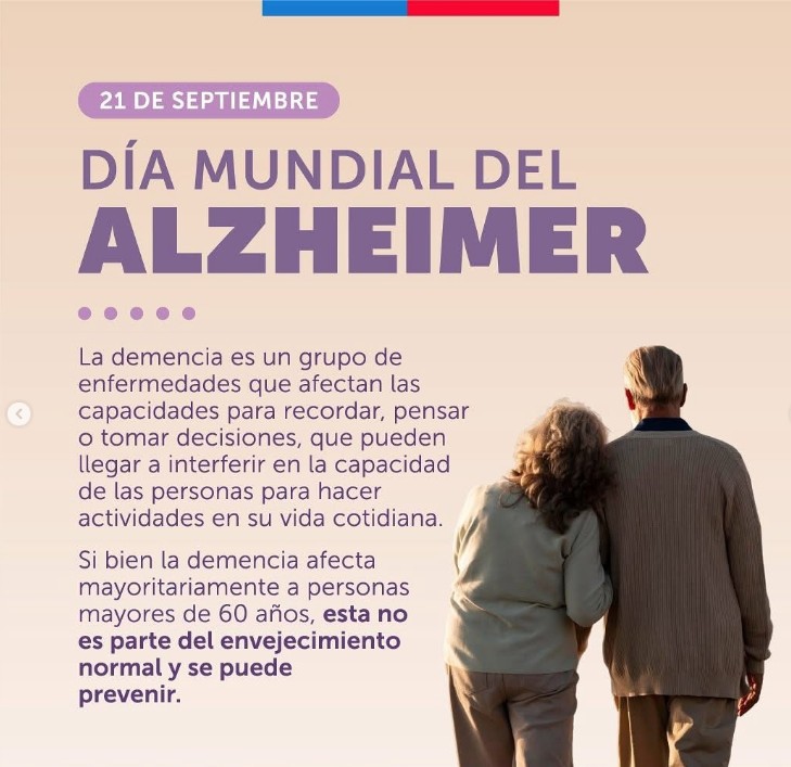 Día Mundial del Alzheimer.