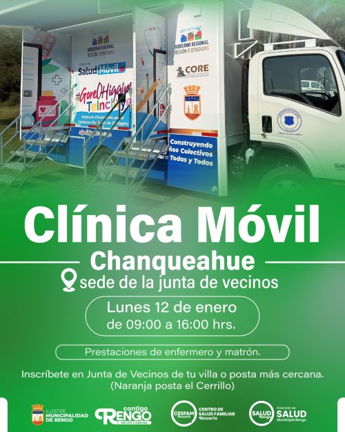 Clínica Móvil en Chanqueahue.