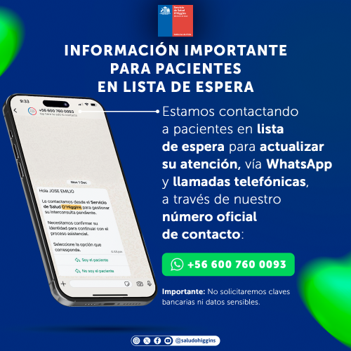 Comunicación Con Las Personas Que Se Encuentran En Lista de Espera.