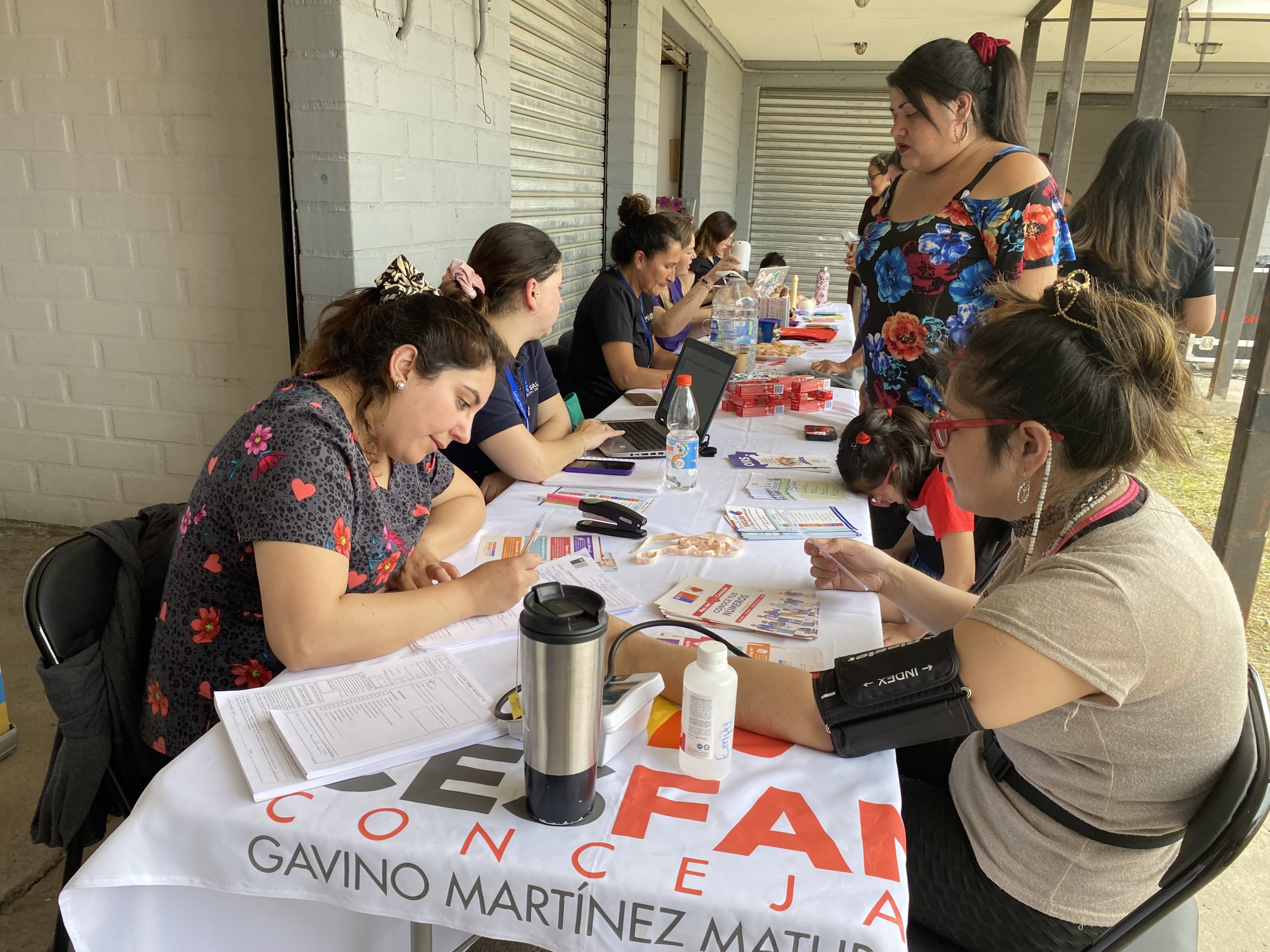 Feria de Salud, en Villa Primavera Etapa 6.