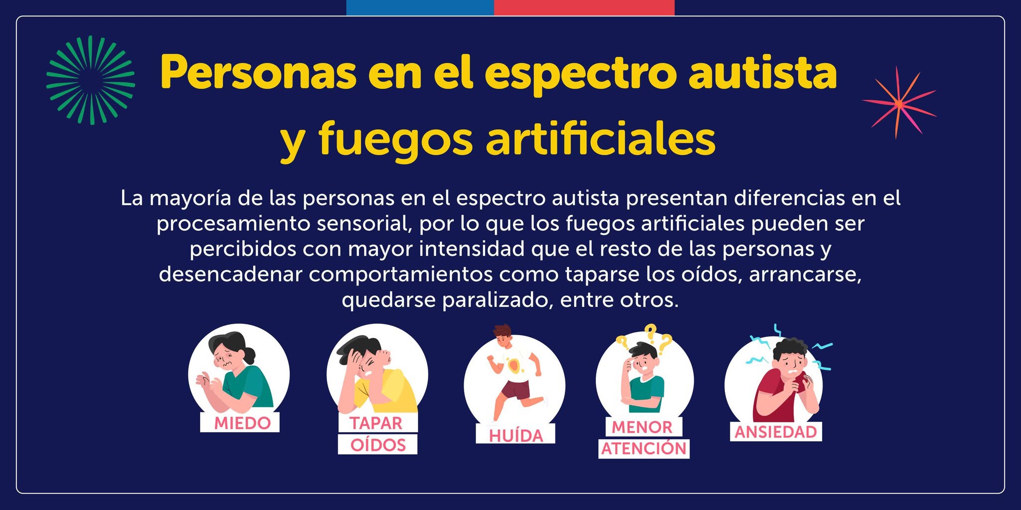 Como Ayudar A Las Personas Con Espectro Autista, Con Los Fuegos 