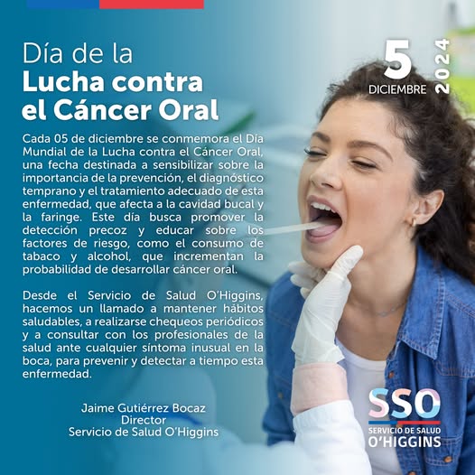 Día Mundial De La Lucha Contra El Cáncer Oral.