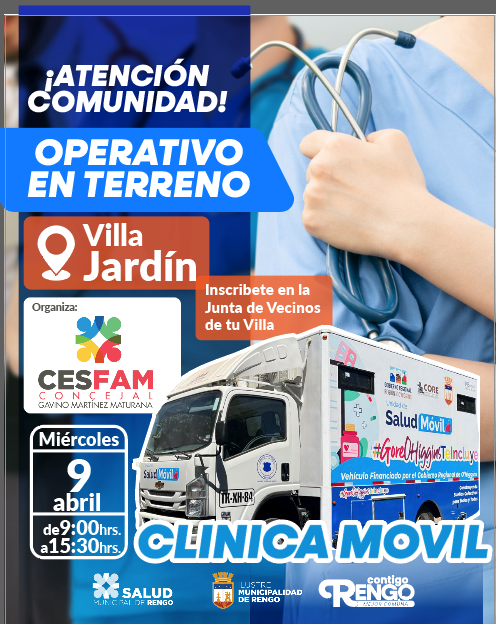 Operativo de Salud en Villa Jardín.