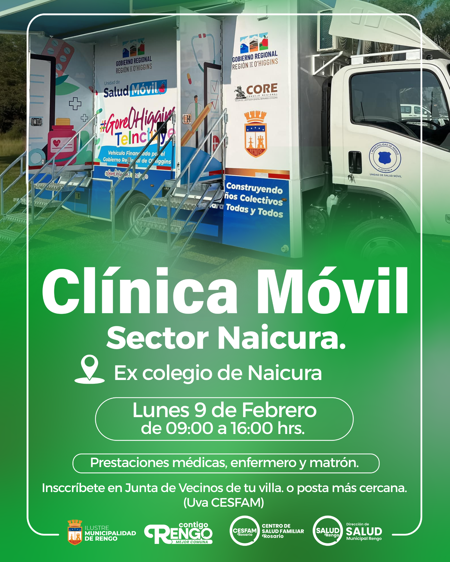 Clínica Móvil Sector Naicura.