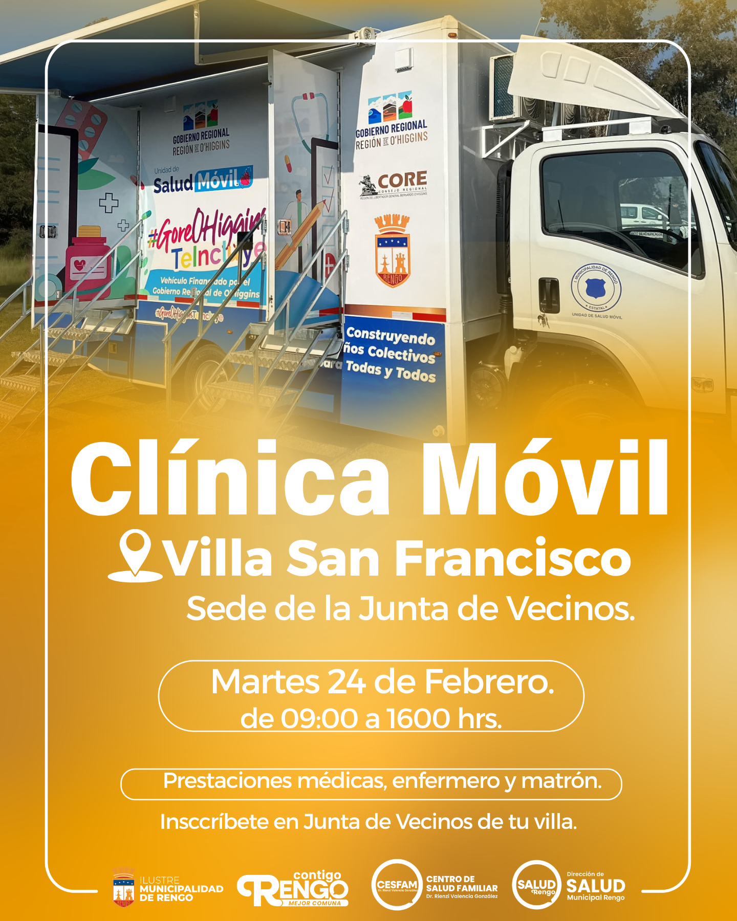 Operativo de Salud en Villa San Francisco.