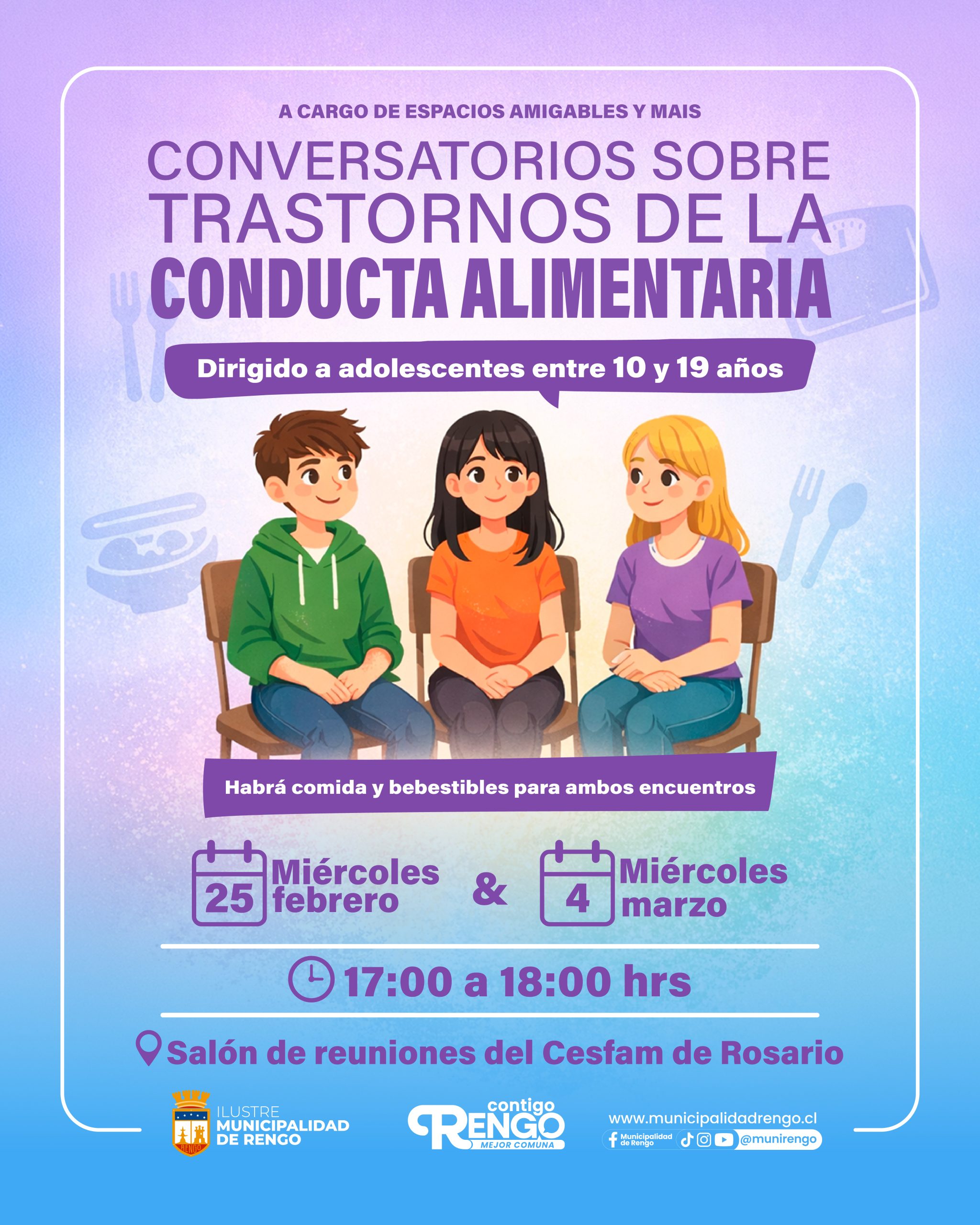 Conversatorio Sobre los Trastornos de la Conducta Alimentaria.